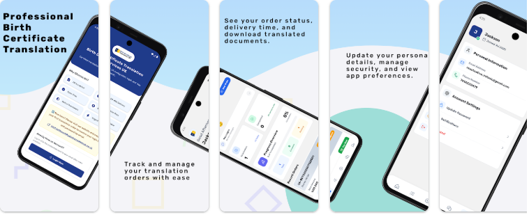 Birth Certificate Translation UK App